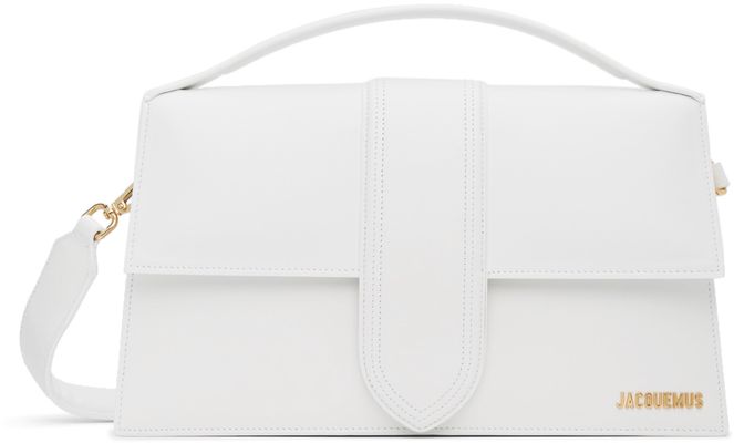 Jacquemus White 'Le Bambinou' Clutch