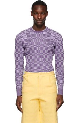 Jacquemus Purple 'La Maille Gelati' Sweater