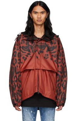 Dolce & Gabbana Red Polyester Jacket