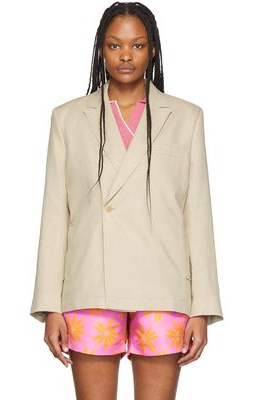 Jacquemus Beige 'La Veste Moulin' Blazer