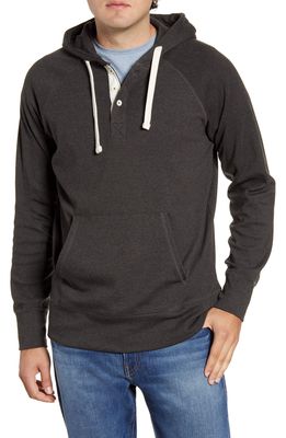 The Normal Brand Puremeso Regular Fit Pullover Hoodie in Charcoal