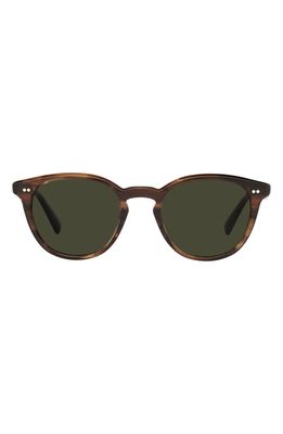 Oliver Peoples Desmon 50mm Phantos Sunglasses in Dark Tortoise
