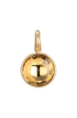 Marco Bicego Jaipur 18K Gold Small Citrine Pendant in Yellow