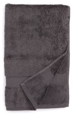 Matouk Lotus Hand Towel in Charcoal
