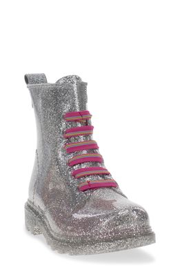 Western Chief Combat Boot in Silver
