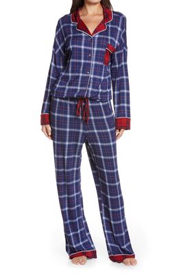 Honeydew Intimates Tucked In Lounge Jumpsuit in North Star Plaid