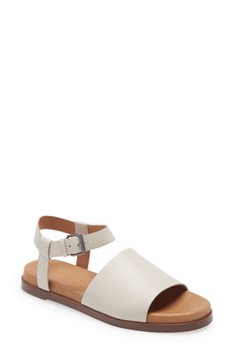 Madewell The Noelle Ankle Strap Sandal in Pale Oyster