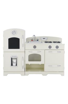 Teamson Kids Little Chef Fairfield Retro Play Kitchen in White