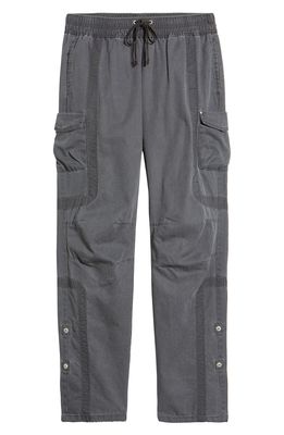 John Elliott Men's Frame II Cotton Cargo Pants in Black