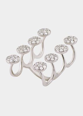 White Gold Diamond Ring from Aurore Collection