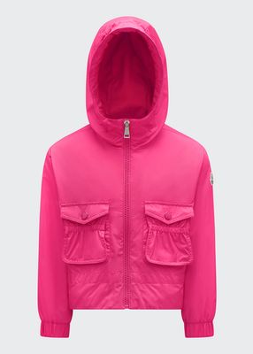 Girl's Fedat Wind-Resistant Jacket, Size 8-14