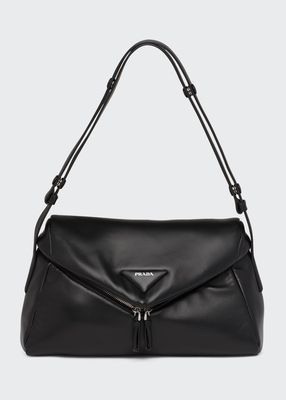 Napa Zip Shoulder Bag