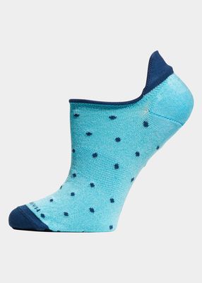 Men's Invisible Touch Small Dot No-Show Socks