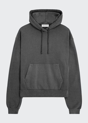 Men's Interval Faded Terry Boxy Hoodie