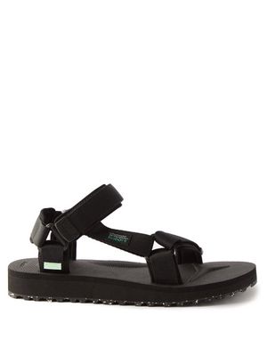 Suicoke - Depa-2cab Velcro-strap Sandals - Mens - Black
