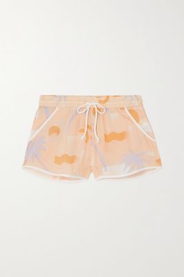Paradised - Hanna Printed Voile Shorts - Pink