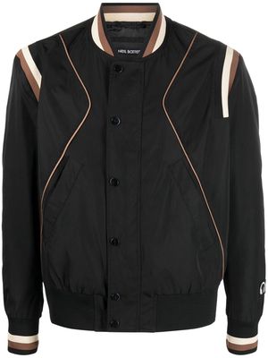 Neil Barrett Modernist bomber jacket - Black