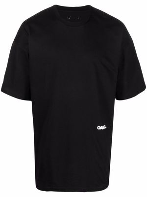 OAMC Aperture graphic-print T-shirt - Black