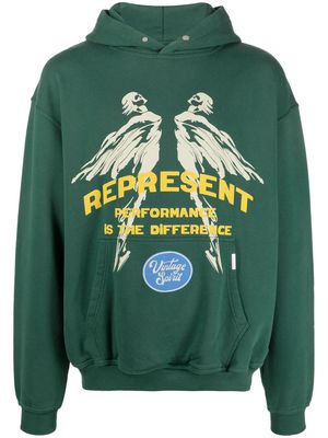 Represent graphic-print sweatshirt - Green