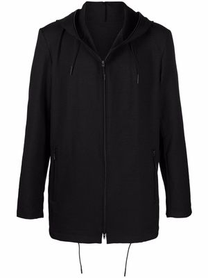 Y-3 oversize hooded jacket - Black