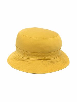 Il Gufo curved-brim bucket hat - Yellow