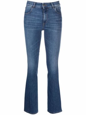 PT TORINO low-rise flared jeans - Blue