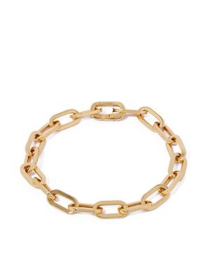 Annoushka 18kt yellow gold cable chain large bracelet