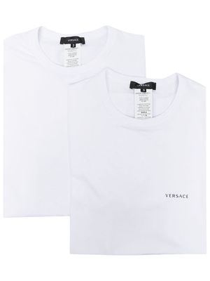 Versace two-pack crewneck T-shirts - White
