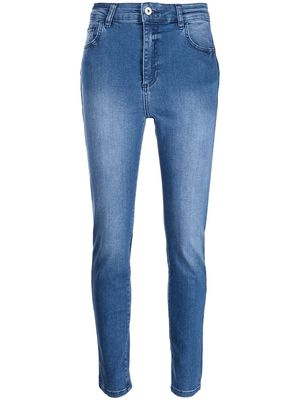 TWINSET faded-effect jeans - Blue