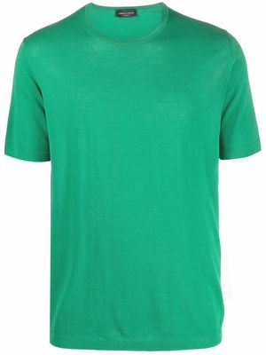 Roberto Collina short-sleeve cotton T-shirt - Green