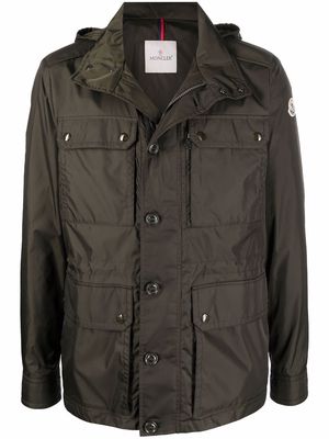 Moncler Lez water-repellent field jacket - Green