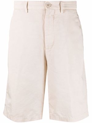 Brunello Cucinelli linen bermuda shorts - Neutrals