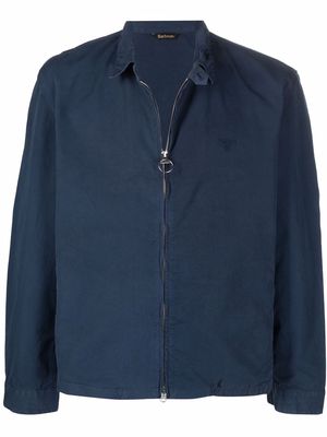 Barbour zip-fastening shirt jacket - Blue