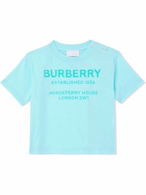 Burberry Kids Horseferry short-sleeve T-shirt - Blue