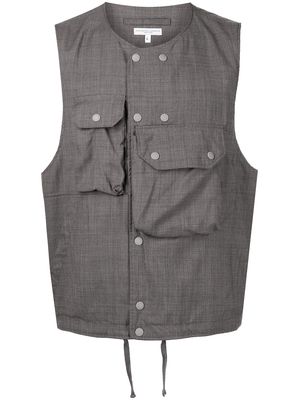Engineered Garments cover vest gilet - Grey
