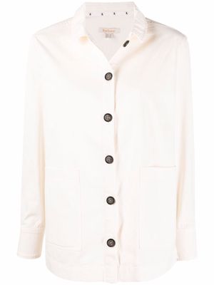 Barbour relaxed button-down jacket - Neutrals
