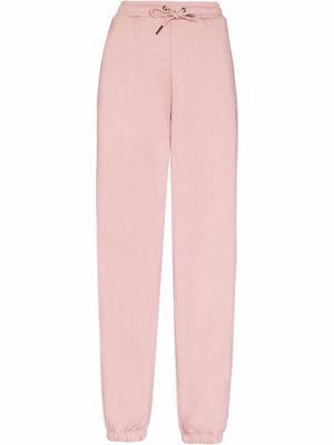 Daily Paper logo-embroidered cotton track pants - Pink