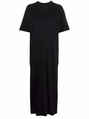Thom Krom side-slit detail dress - Black