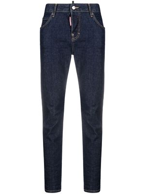Dsquared2 mid-rise slim-leg jeans - Blue