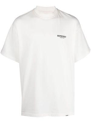 Represent logo print T-shirt - White