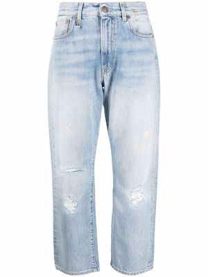 R13 distressed-detail jeans - Blue