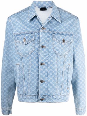 Daily Paper all-over monogram-print jacket - Blue