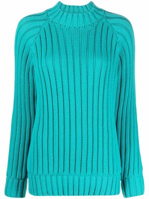 Sunnei ribbed knit jumper - Blue