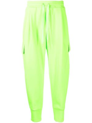 Dolce & Gabbana drawstring-waist multi-pocket track pants - Green
