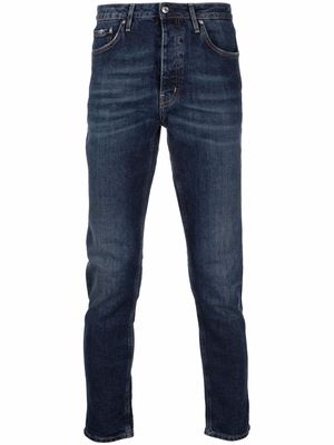 Haikure cotton-blend skinny jeans - Blue