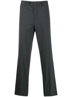 Brunello Cucinelli slim-fit tailored trousers - Grey