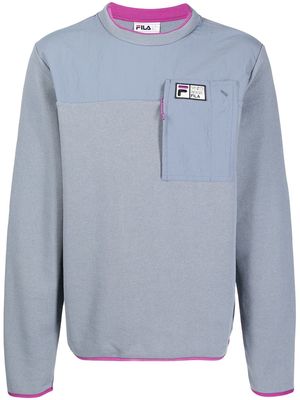 Fila recycled cotton-blend sweatshirt - Grey