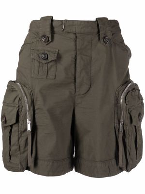 Dsquared2 maxi-pocket loose-fit shorts - Green