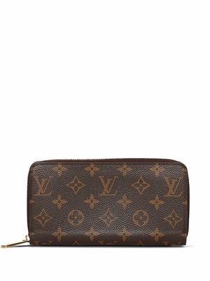 Louis Vuitton 2018 pre-owned monogram Zippy wallet - Brown