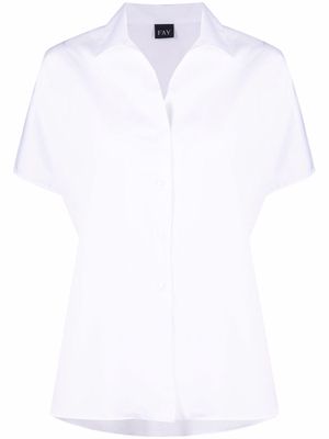 Fay short sleeve shirt - White